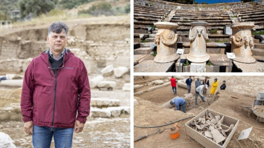 İzmir Büyükşehir Belediyesi, kentin tarihi mirasını ortaya çıkarmaya yönelik arkeolojik
