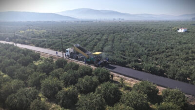 İzmir Büyükşehir Belediyesi, Selçuk’ta kırsal mahallelere ulaşımı kolaylaştırmak için Zeytinköy