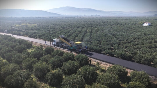 İzmir Büyükşehir Belediyesi, Selçuk’ta kırsal mahallelere ulaşımı kolaylaştırmak için Zeytinköy