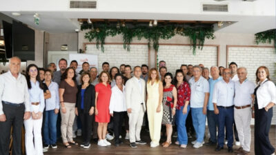 İzmir ve Manisa’da gerçekleştirdiği “Enerjimiz Muhtarlarımızla” buluşmalarında muhtarlarla bir araya