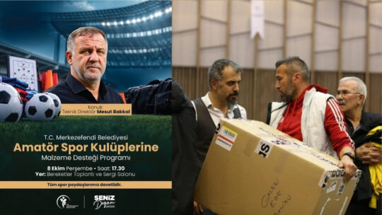 Sporun ve genç yeteneklerin gelişimine yönelik yatırımlarını sürdüren Merkezefendi Belediyesi,