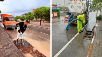 İzmir Büyükşehir Belediyesi İZSU Genel Müdürlüğü, beklenen yağışlara karşı kent