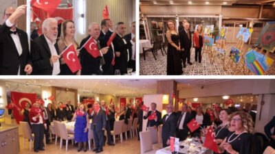 Konak Belediye Başkanı Nilüfer Çınarlı Mutlu, KONSEV’in Cumhuriyet’in 103. yılı