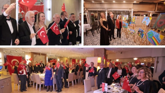 Konak Belediye Başkanı Nilüfer Çınarlı Mutlu, KONSEV’in Cumhuriyet’in 103. yılı