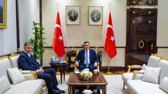 İzmir Büyükşehir Belediye Başkanı Dr. Cemil Tugay, Ankara’da İçişleri Bakanı