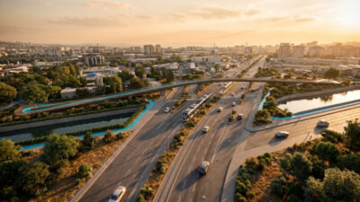İzmir Büyükşehir Belediyesi, Karşıyaka Mavişehir’de Caher Dudayev Bulvarı ve tramvay