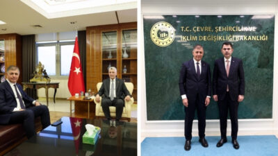 İzmir Büyükşehir Belediye Başkanı Dr. Cemil Tugay, başkent Ankara’da gerçekleştirdiği