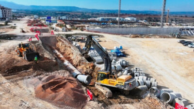 Denizli Büyükşehir Belediyesi DESKİ, kentin hızla gelişen bölgelerinden Şehir Hastanesi