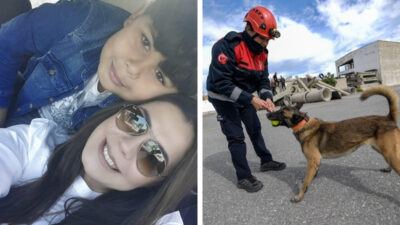 İzmir’de 30 Ekim depreminde 12 yaşındaki oğlu Berk’i ve köpeği