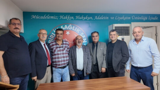 Egeyön Yayıncılık İmtiyaz Sahibi Ahmet Deda ve beraberindeki heyet, Birlik
