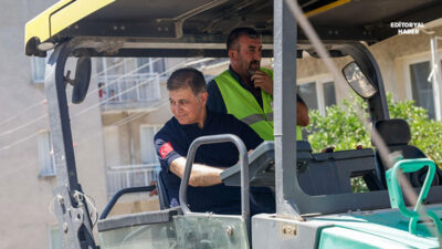 İzmir Büyükşehir Belediyesi, kent merkezinin yanı sıra çevre ilçelerde de